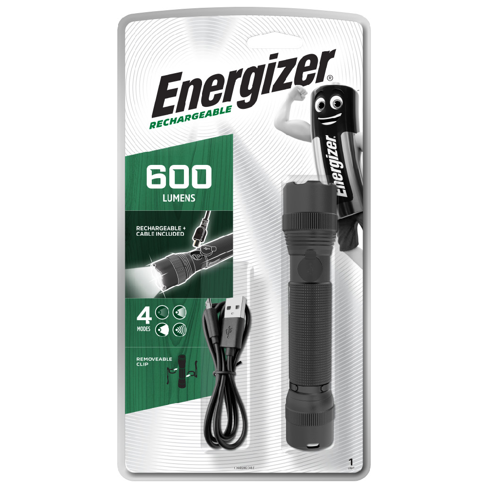 Energizer Contractor Handheld Torch Tactical Recharge 600L featured image