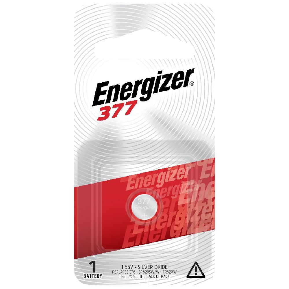 ENERGIZER® WATCH BATTERIES – 377 featured image