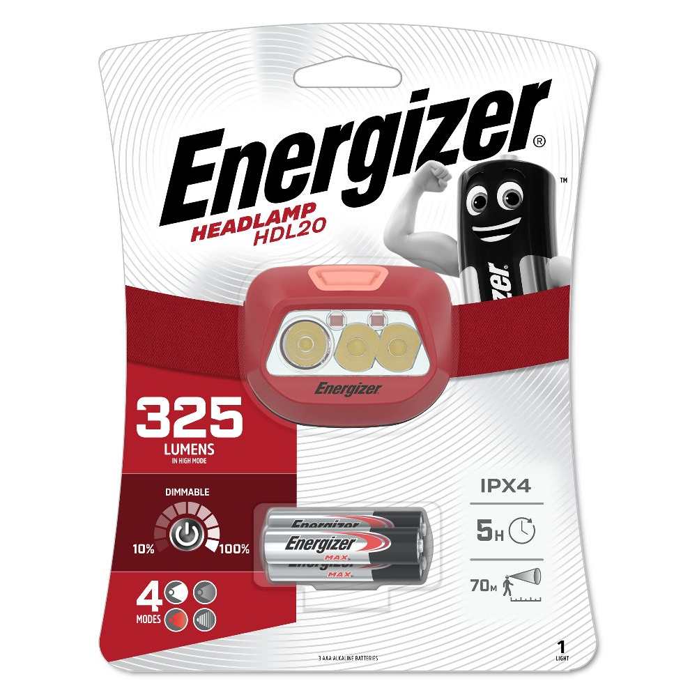 Energizer HDL20 Head Torch featured image