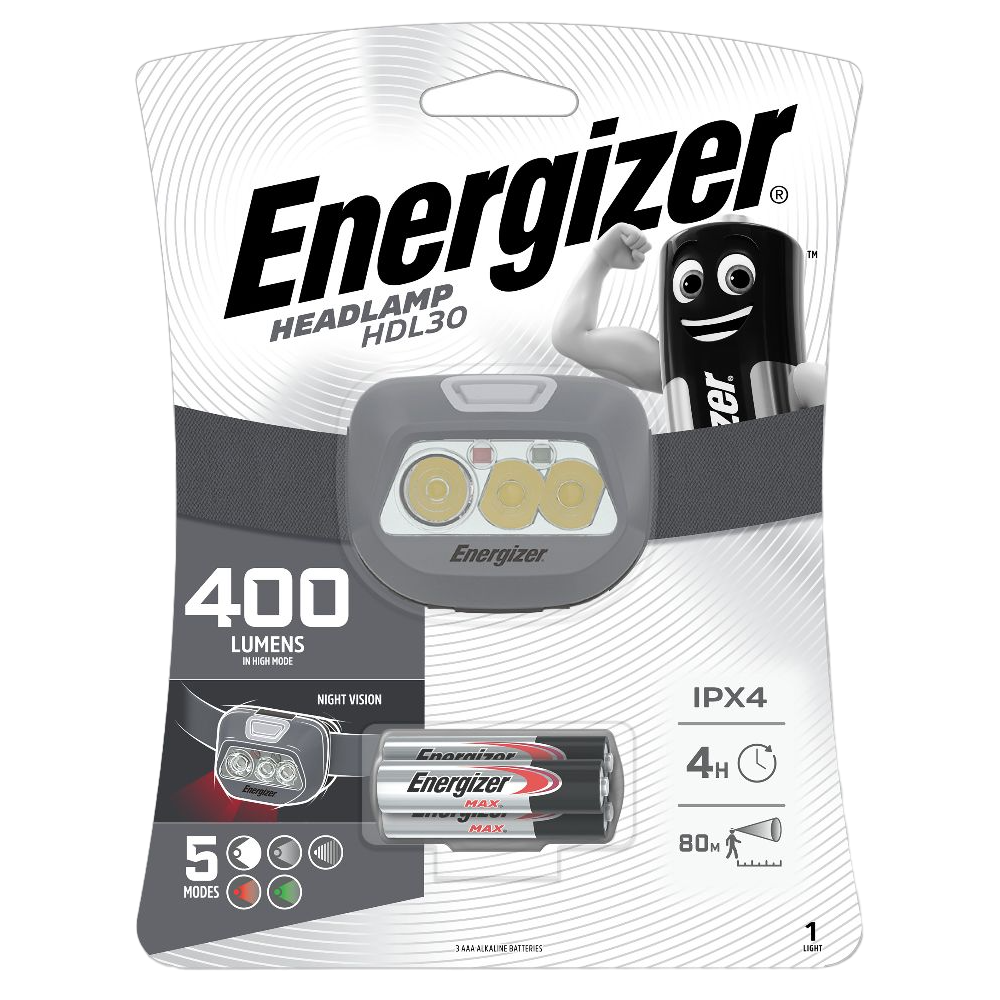 Energizer HDL30 Head Torch featured image