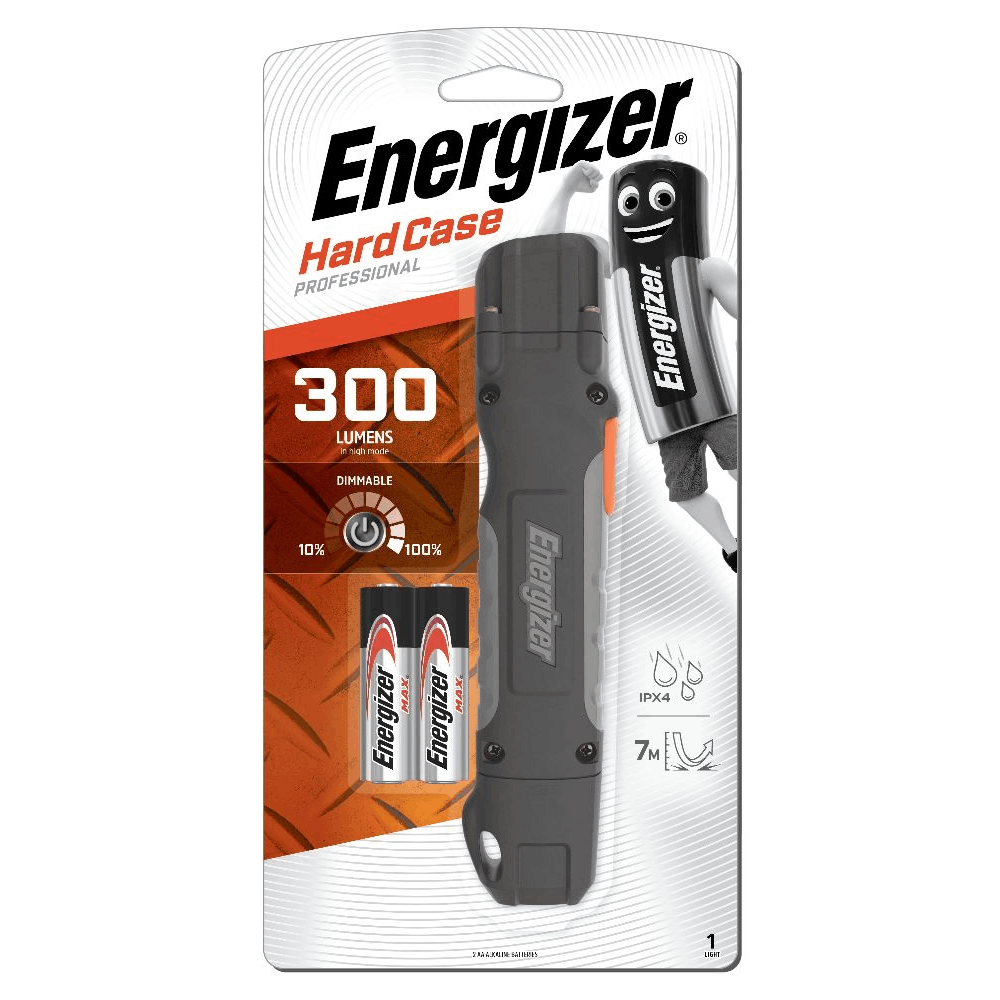 Energizer Hard Case Professional 2AA Handheld Torch featured image