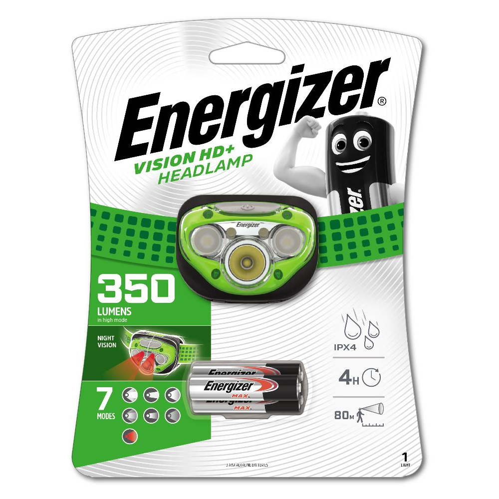 Energizer Vision HD+ LED Head Torch featured image