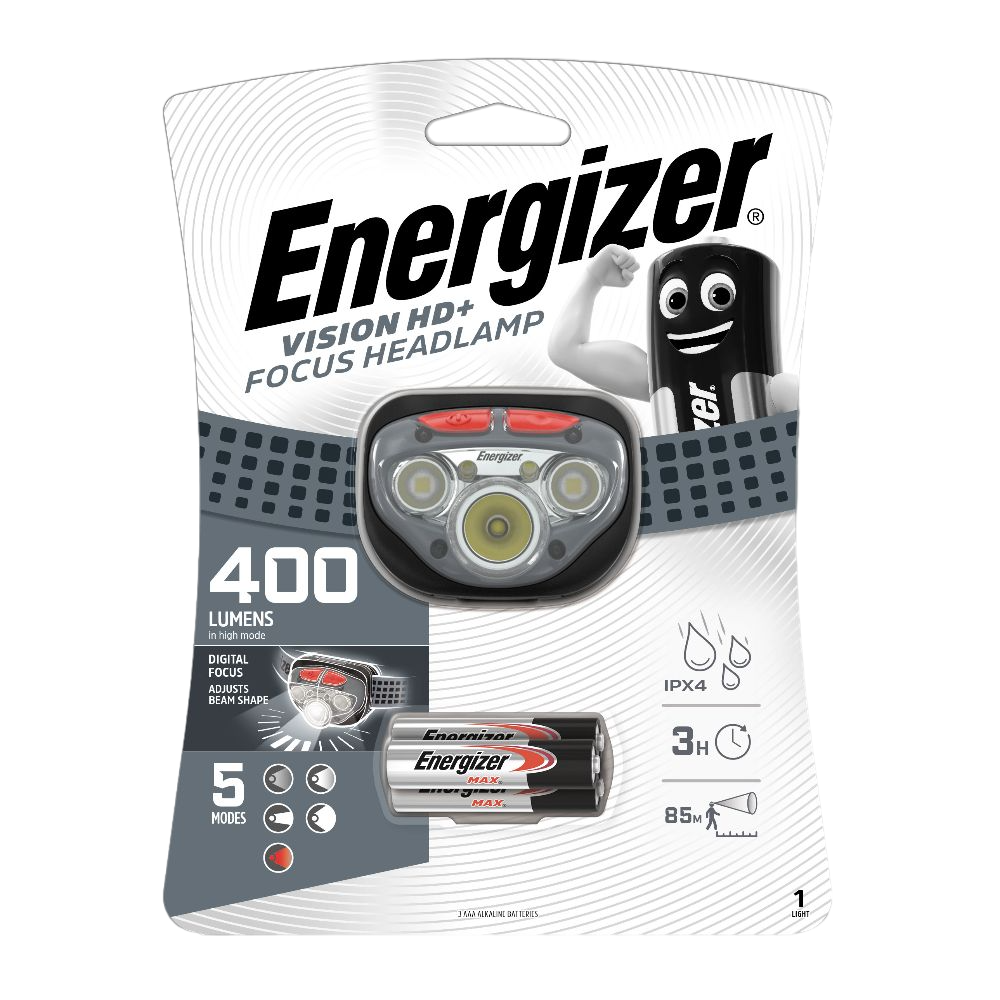 ENERGIZER VISION HD+ FOCUS HEADLIGHT featured image