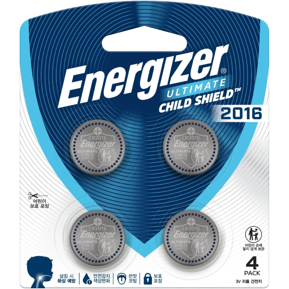 ENERGIZER® ULTIMATE CHILD SHIELD BATTERIES – CR2016 featured image