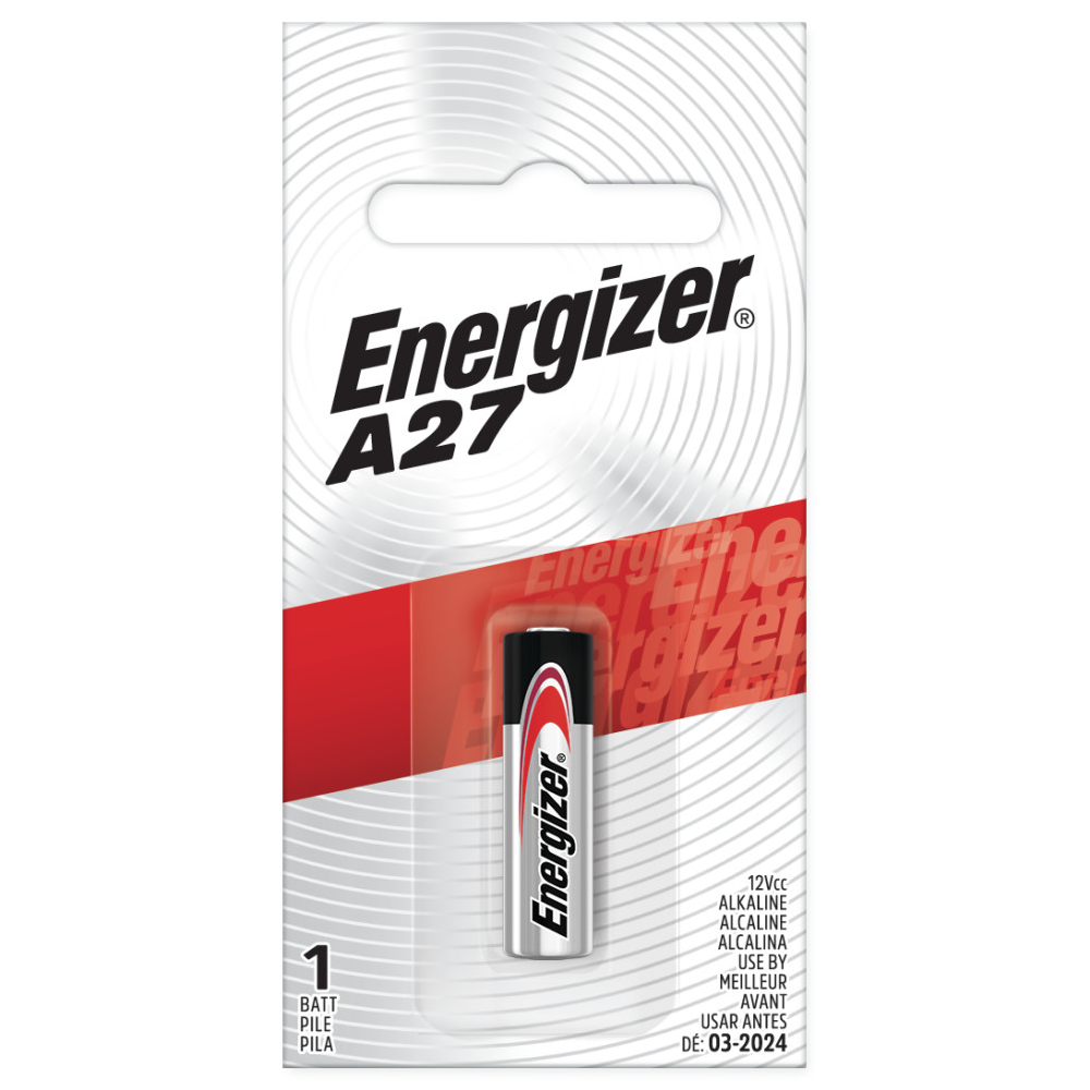 ENERGIZER® ELECTRONIC BATTERIES – A27