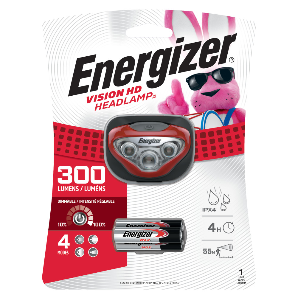 Energizer®Vision HD LED Headlamp
