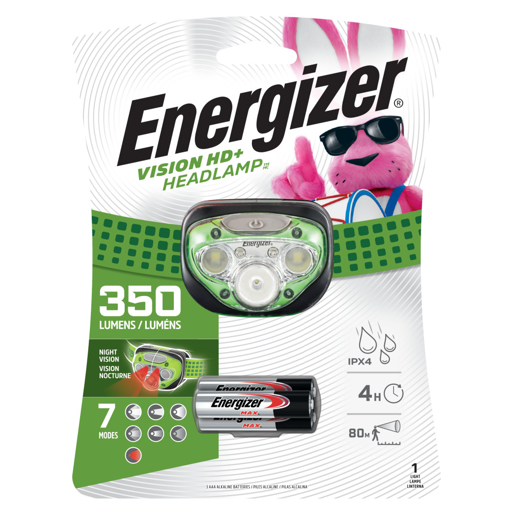 Energizer® Vision HD+ LED Headlamp
