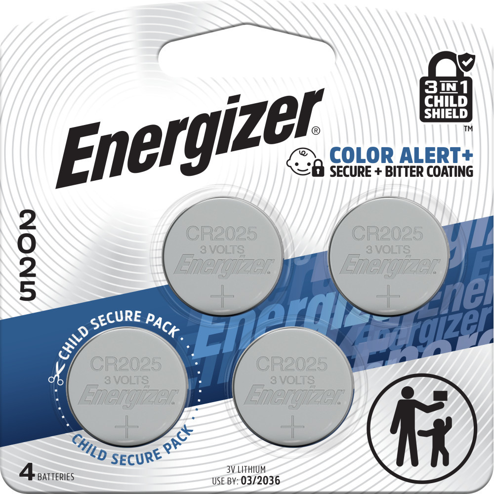 ENERGIZER® ELECTRONIC BATTERIES – CR2025