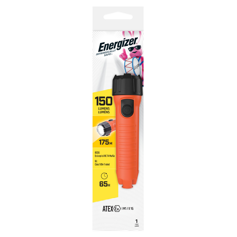 Energizer Intrinsically Safe®2D LED Flashlight