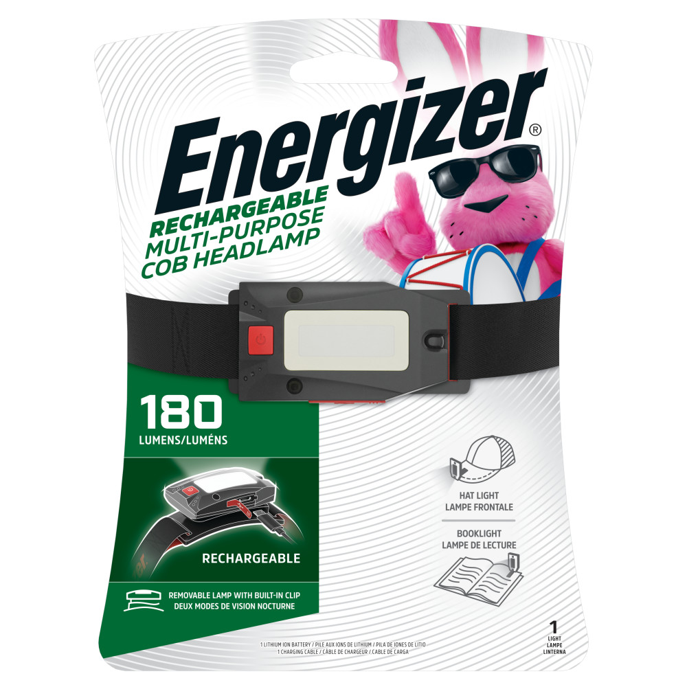 Energizer®Rechargeable Multi Purpose COB Headlamp