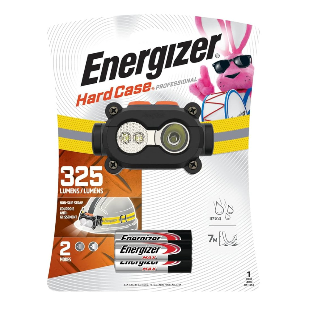 Energizer®Hard Case®Professional Rugged Headlamp