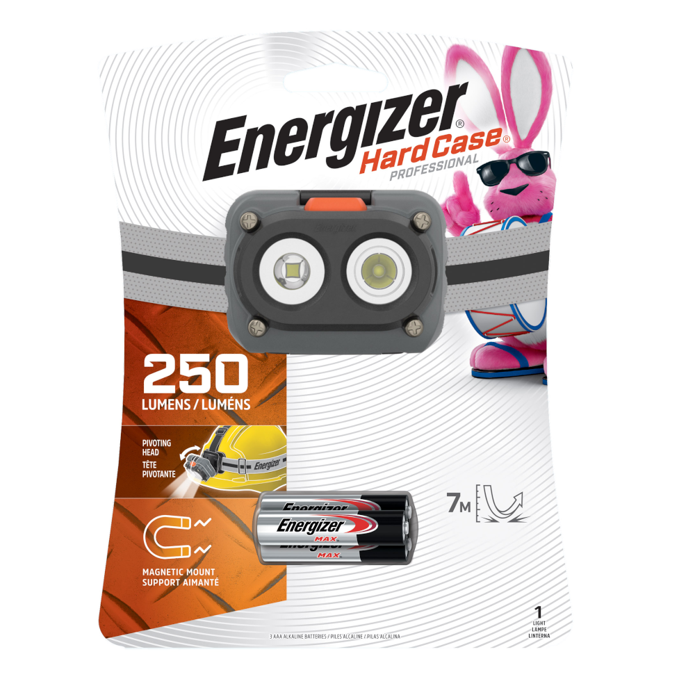 Energizer® Hard Case® Professional Magnet Headlamp
