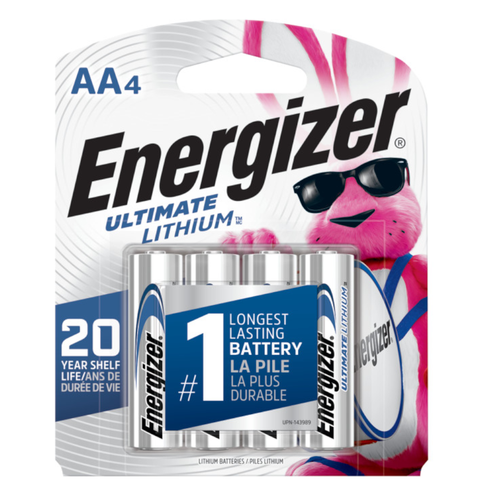 ENERGIZER® ULTIMATE LITHIUM AA