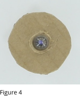 Cut a small cardboard piece