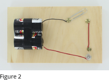 Position the clothespin