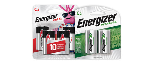 energizer c hero pack family