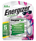 energizer recharge universal aa