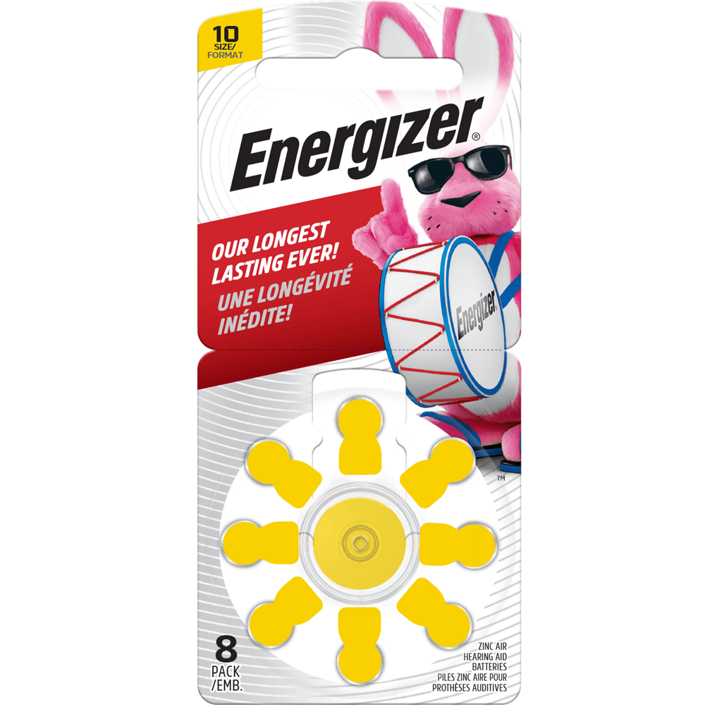 ENERGIZER® HEARING AID BATTERIES – 10