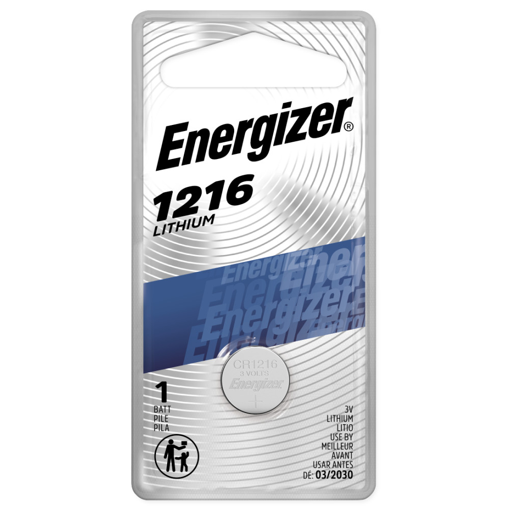 ENERGIZER® ELECTRONIC BATTERIES – CR1216