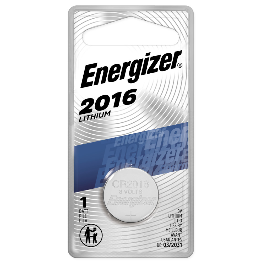 ENERGIZER® ELECTRONICS BATTERIES – CR2016