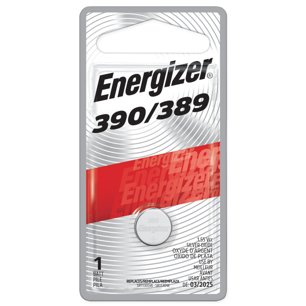 ENERGIZER® WATCH BATTERIES – 390