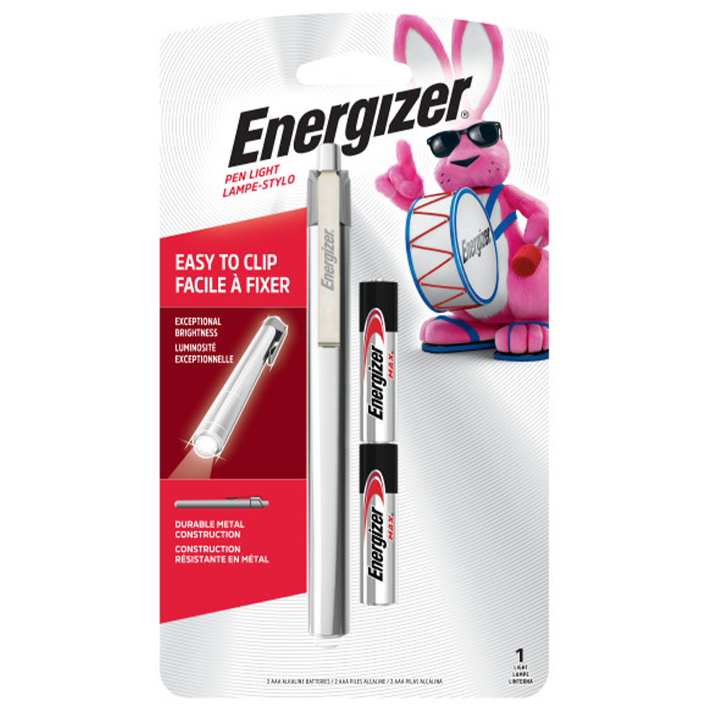 Energizer Aluminum Pen LED Flashlight