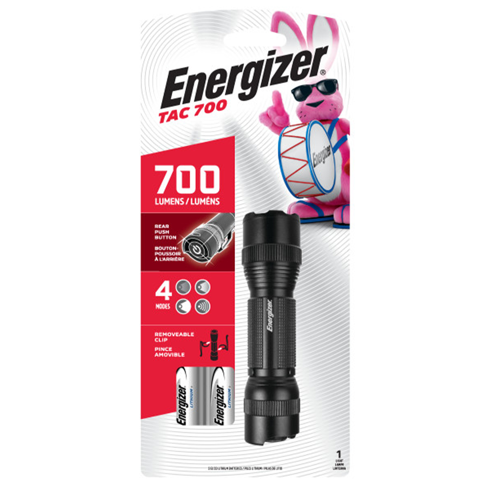 Energizer Vision HD Tactical Metal Flashlight – TAC 700