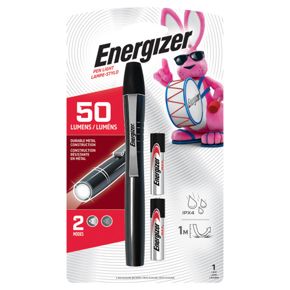 Energizer Aluminum LED Pen Flashlight