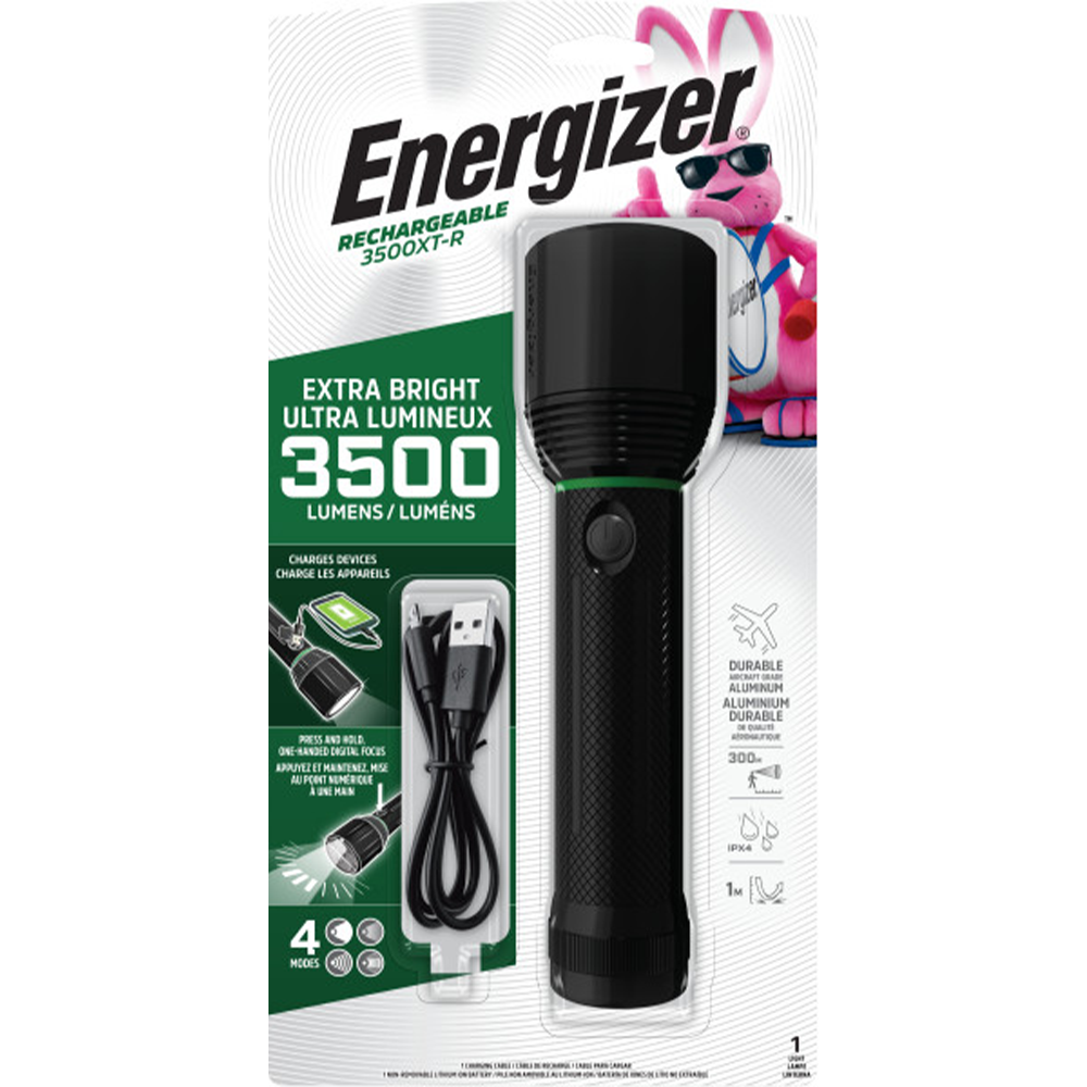 Energizer Rechargeable Flashlight 3500XT-R