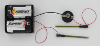 Attach the two 12” wires
