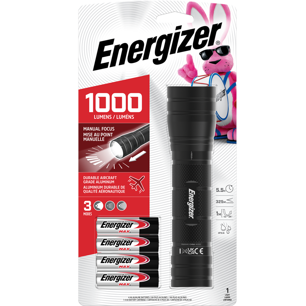 Energizer® Metal Tactical Light