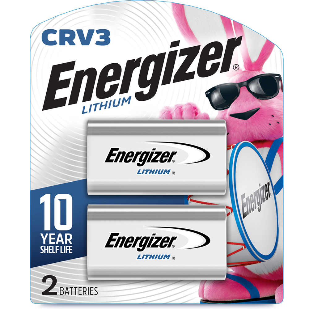 ENERGIZER® PHOTO LITHIUM BATTERIES –CRV3
