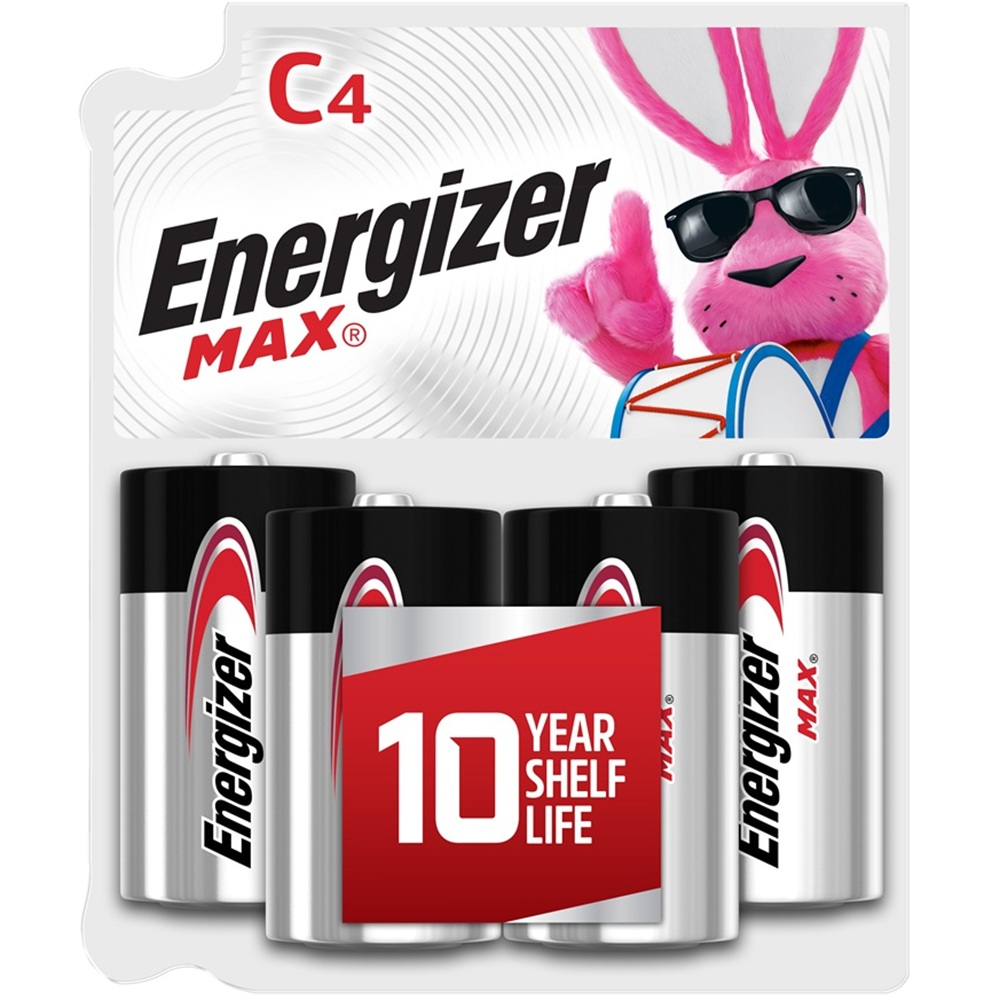Energizer MAX C Batteries, C Cell Alkaline Batteries