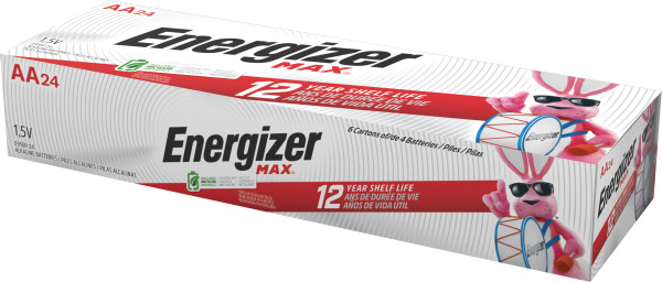 Energizer MAX AA Batteries (24 Pack), Double A Alkaline Batteries