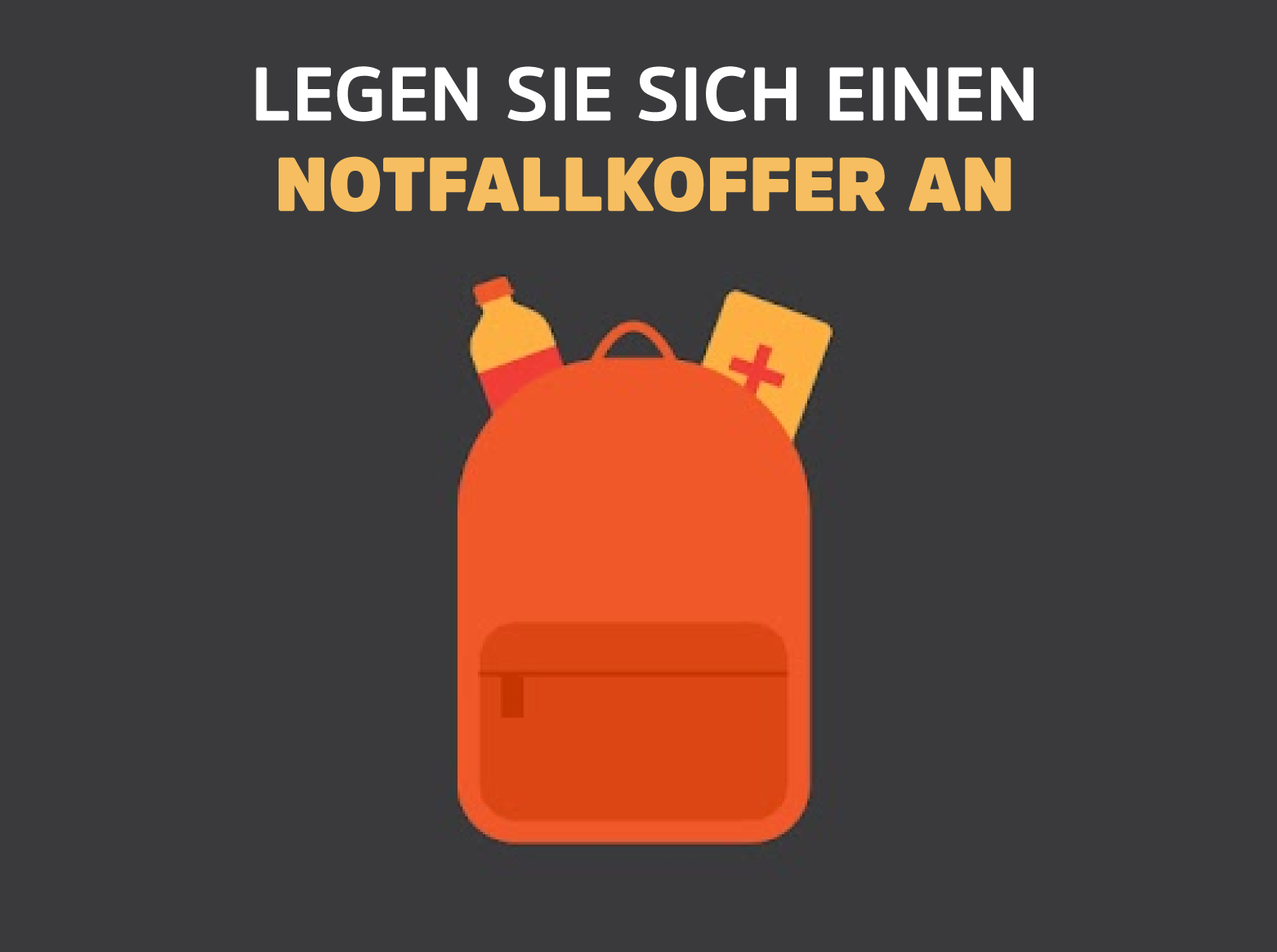 Stock An Emergency Kit