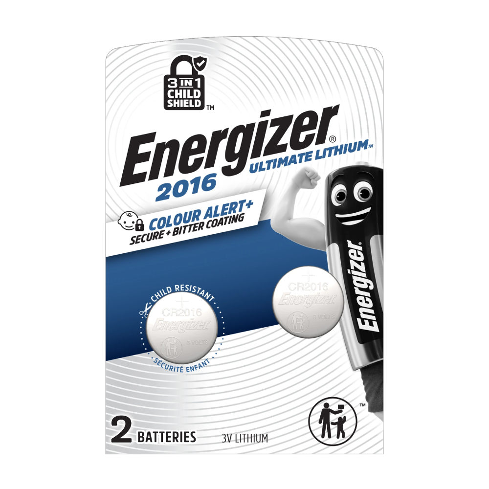 ENERGIZER® ULTIMATE LITHIUM COIN – CR2016