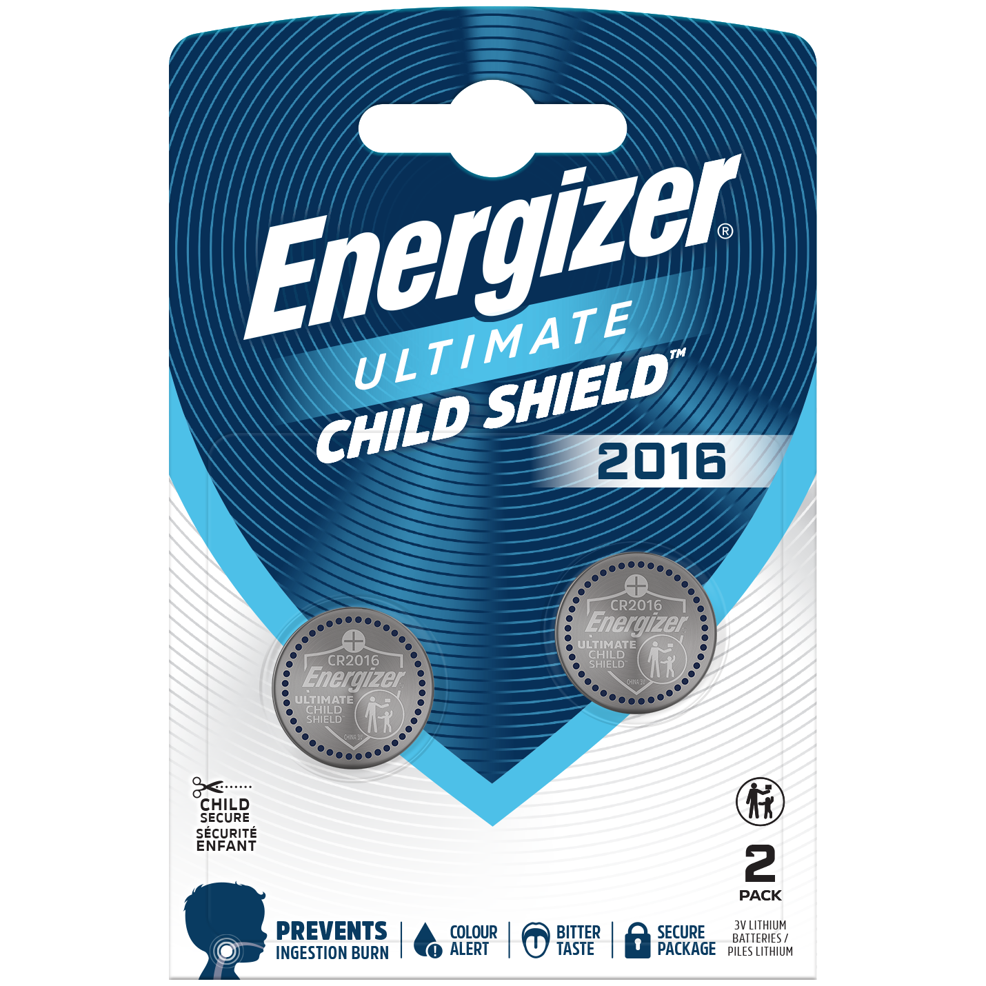 ENERGIZER® ULTIMATE CHILD SHIELD – CR2016