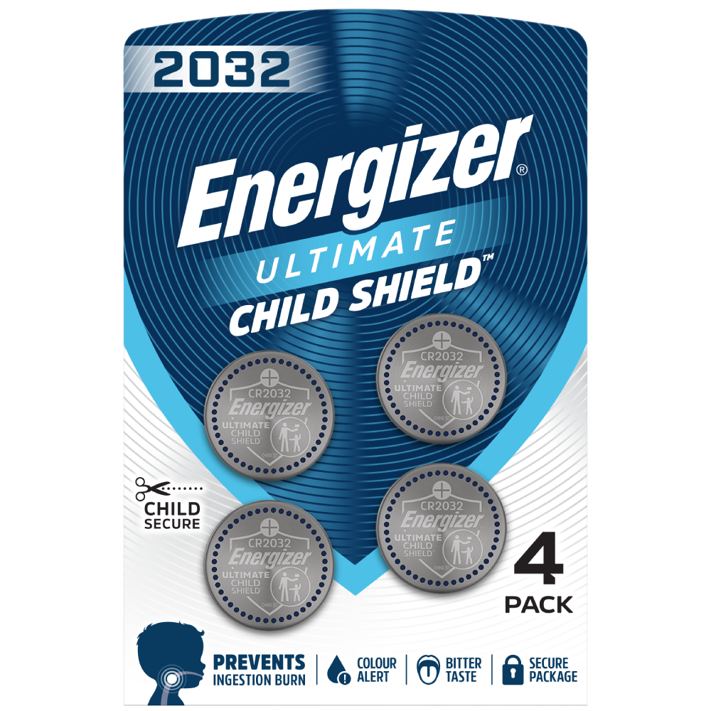 ENERGIZER® ULTIMATE CHILD SHIELD – CR2032