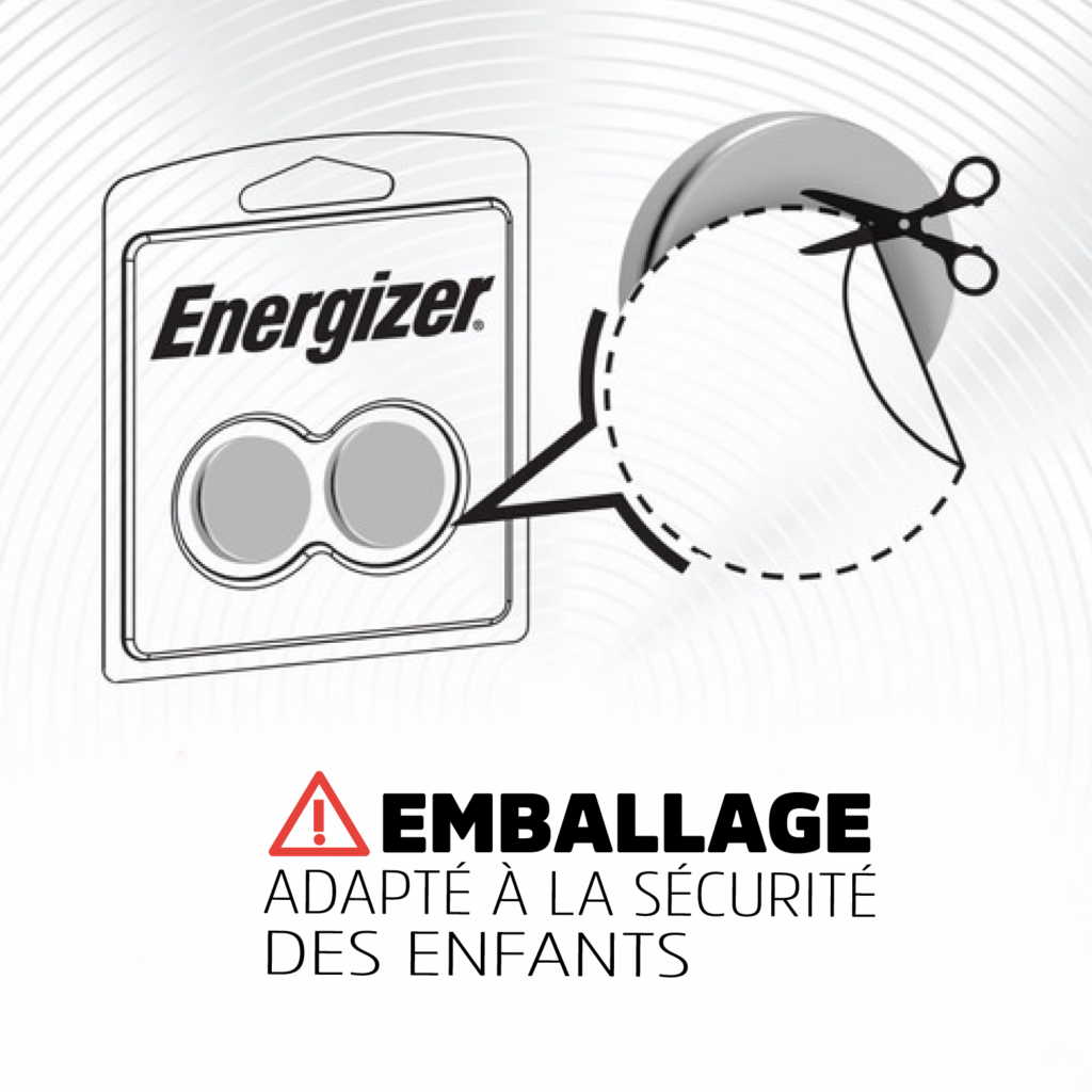 Energizer child resistant battery