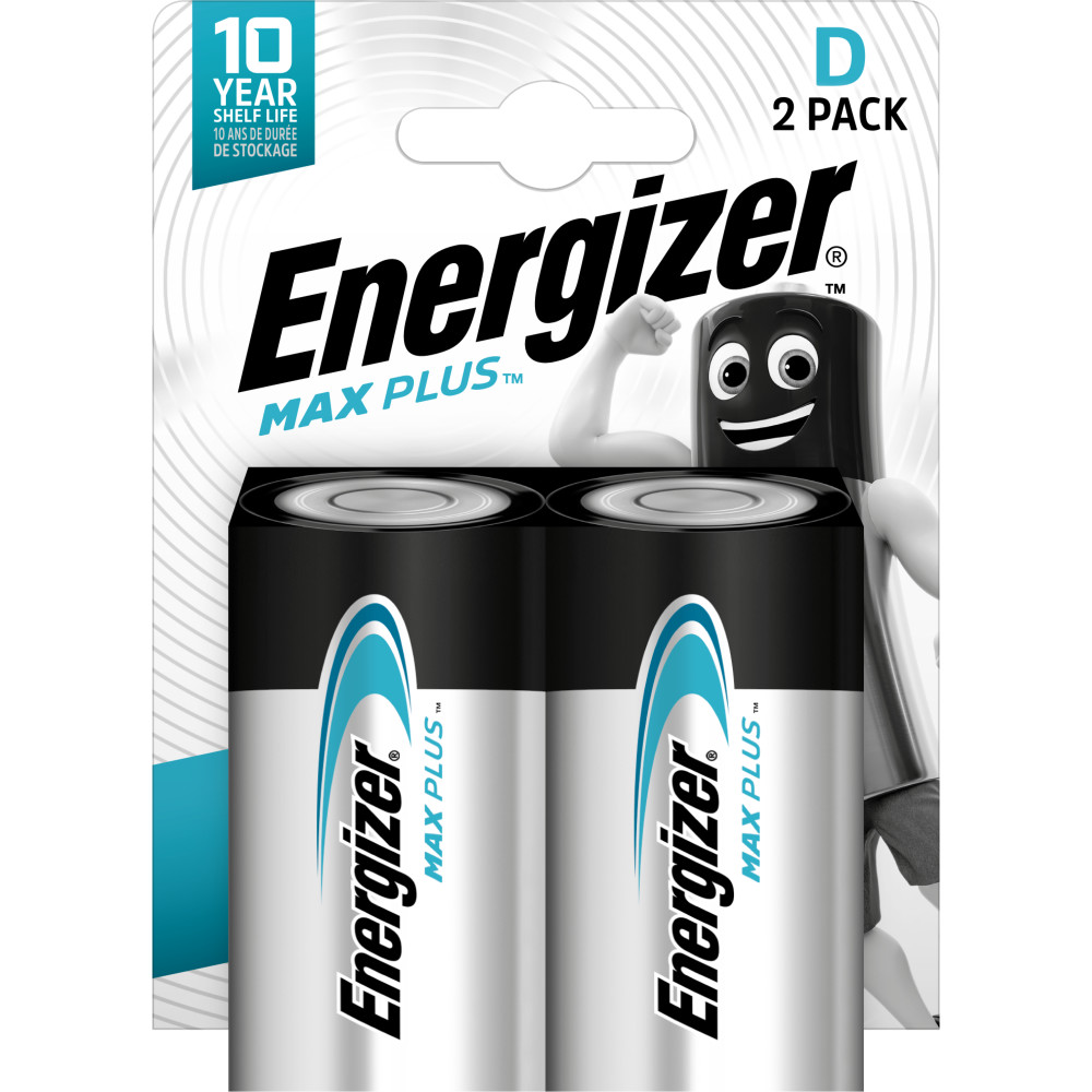 ENERGIZER® MAX PLUS ™ – D