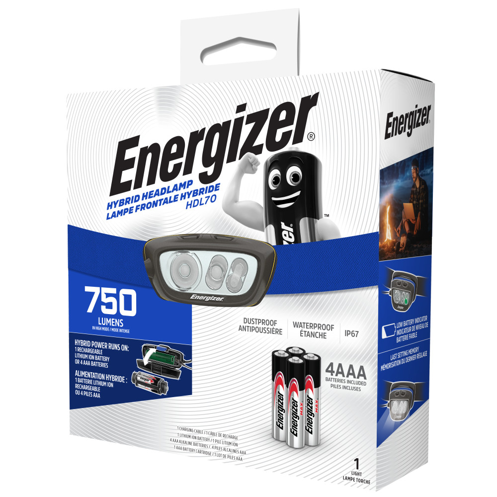 Energizer Headlight 70 750 lumens