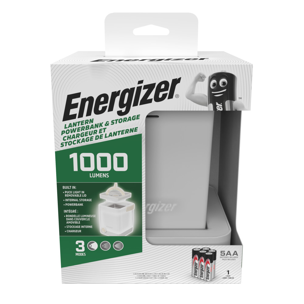Energizer Power Bank & Storage Lantern