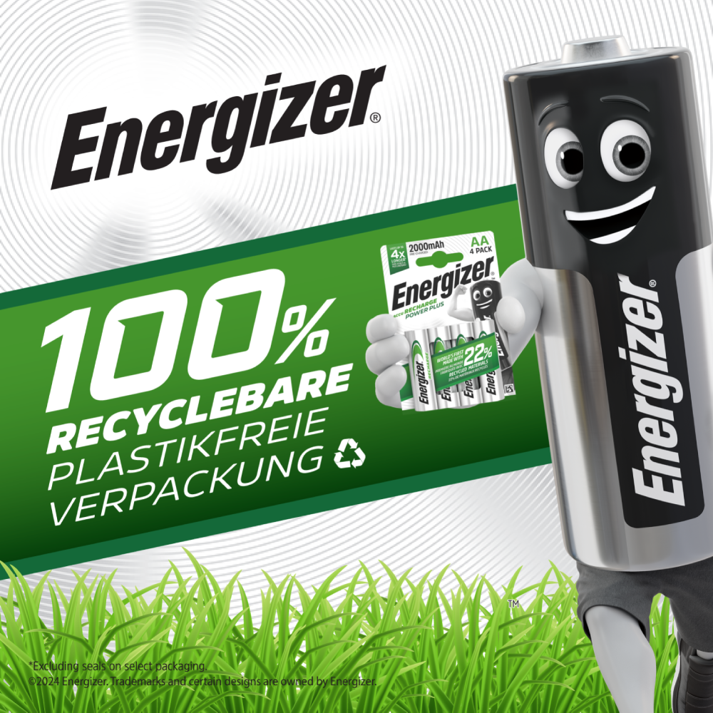 Energizer recyclable battery