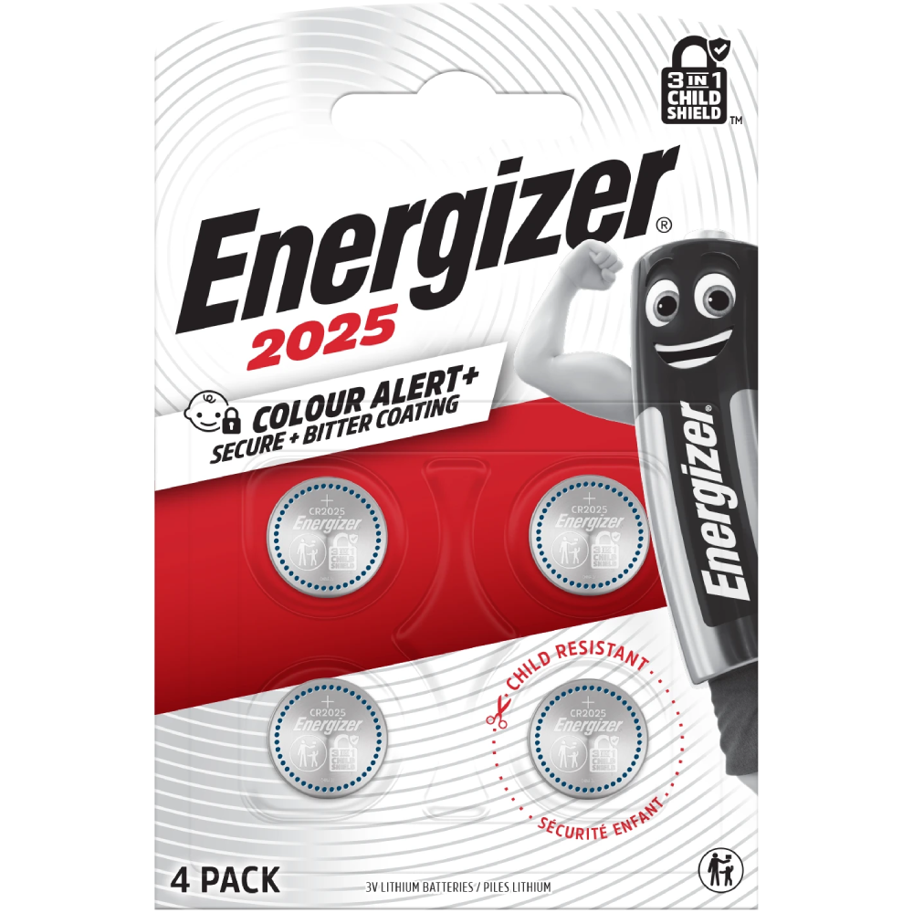 ENERGIZER® 3IN1 CHILD SHIELD BATTERIES – CR2025