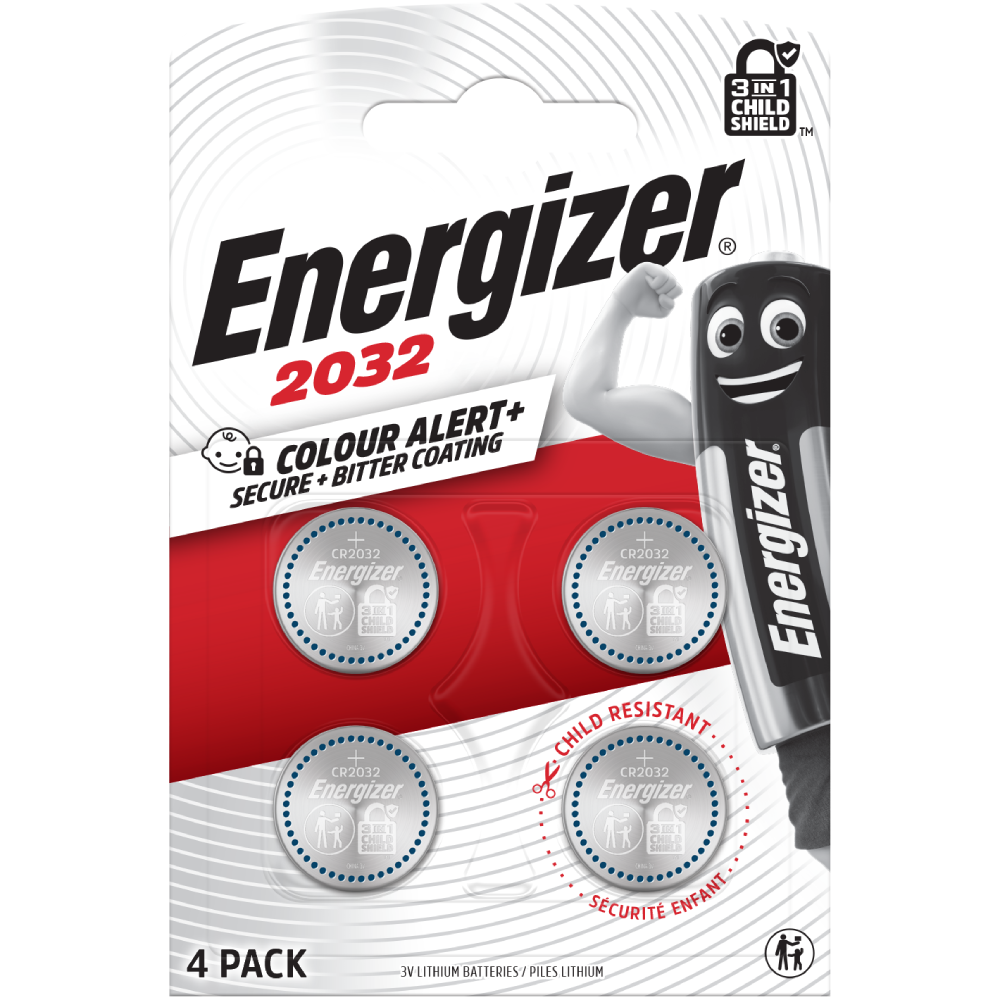 ENERGIZER® 3IN1 CHILD SHIELD BATTERIES – CR2032
