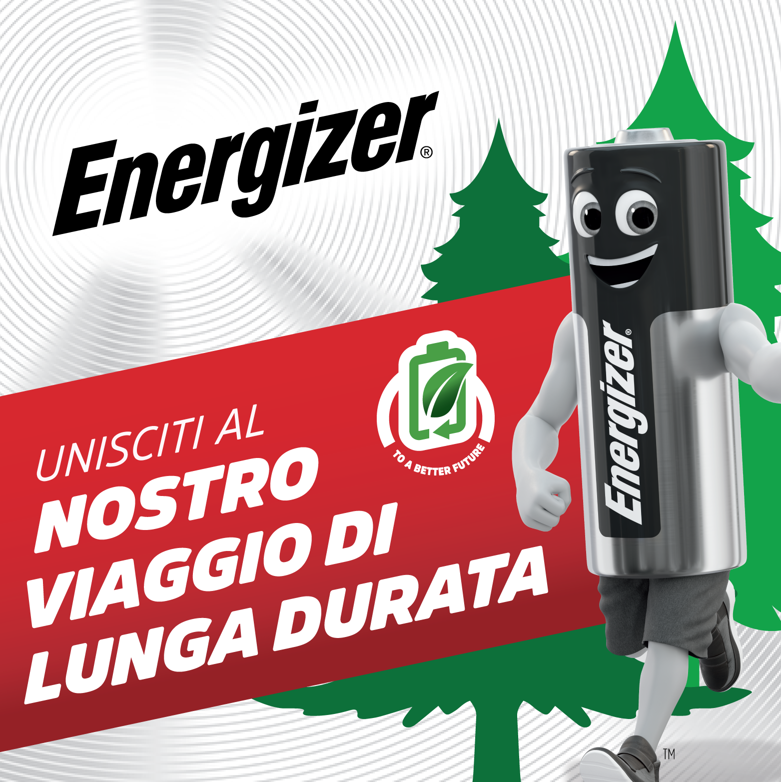 Mr. Energizer Long lasting journey
