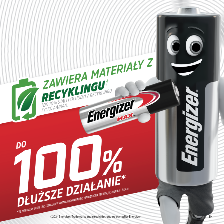 Energizer MAX desktop