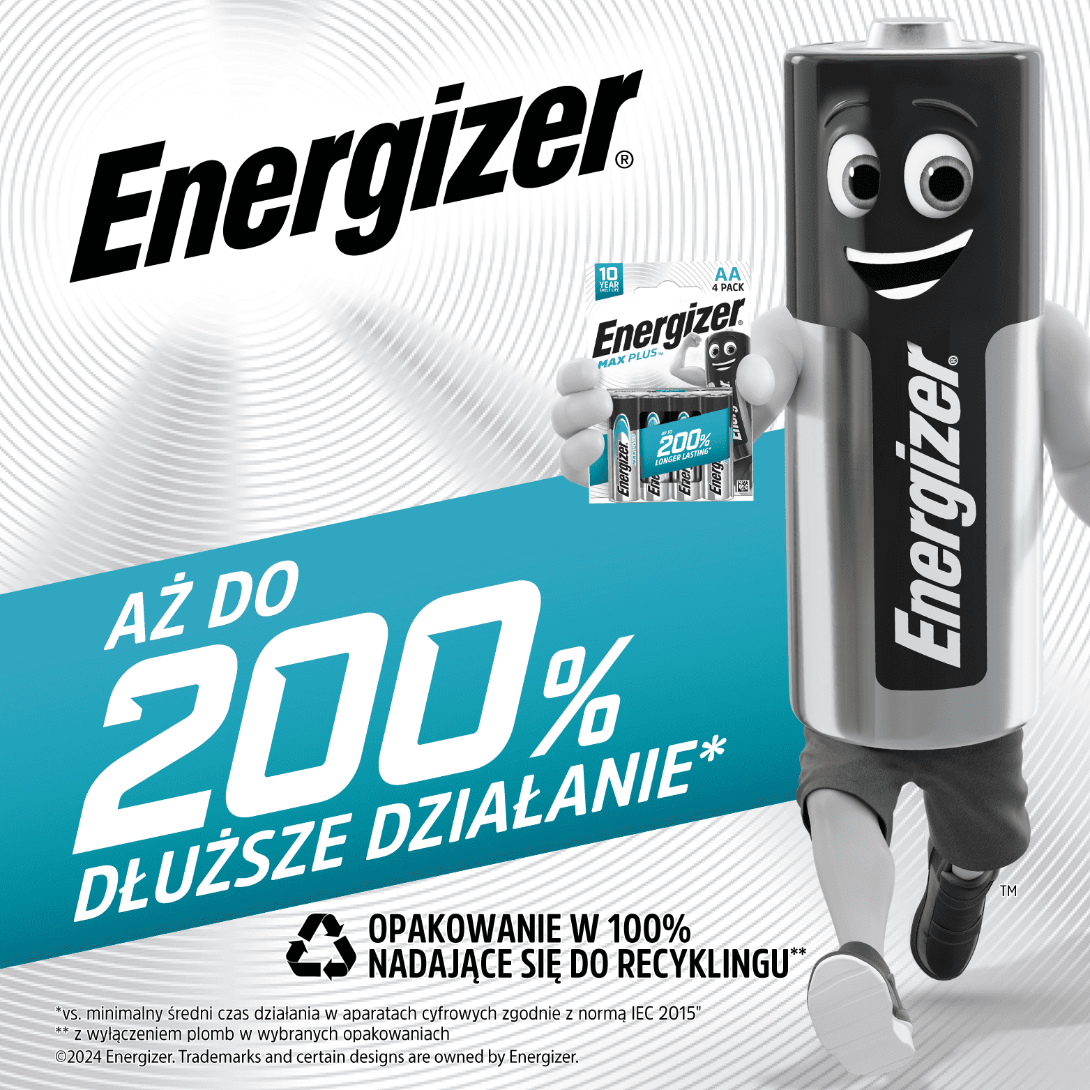 Energizer MAX PLUS desktop