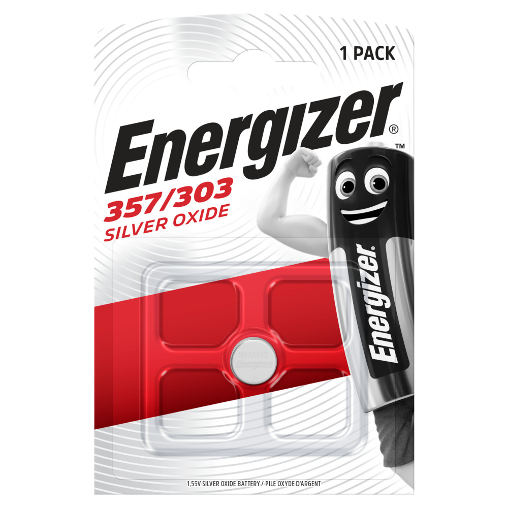 BATERIE ZEGARKOWE ENERGIZER® – 357/303
