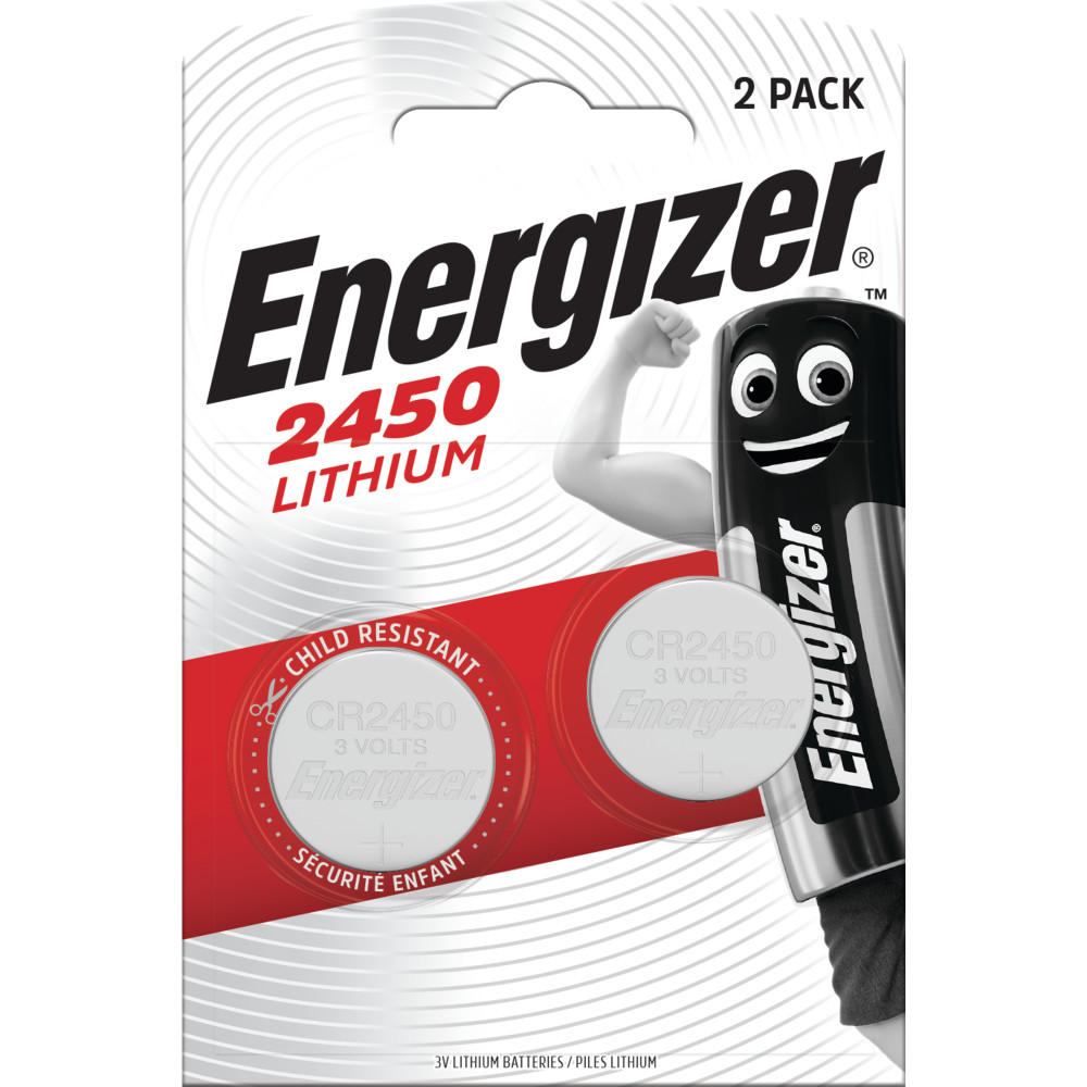 BATERIE ENERGIZER® DO URZĄDZEŃ ELEKTRONICZNYCH – CR2450